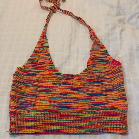 EUC Shein halter neck top Sz M This is a must for the summer! - Picture 7 of 13